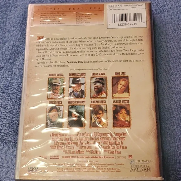 Lonesome Dove dvd - Picture 2 of 5